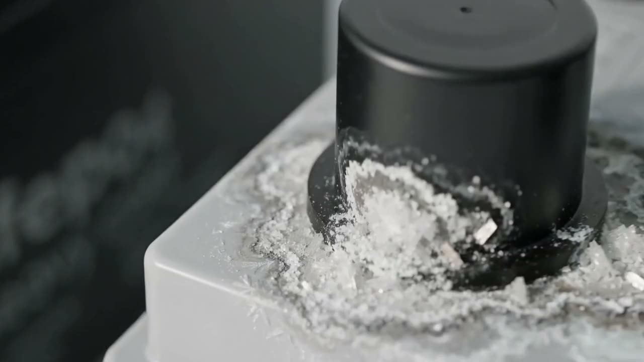 White crystals crust a lead-acid terminal