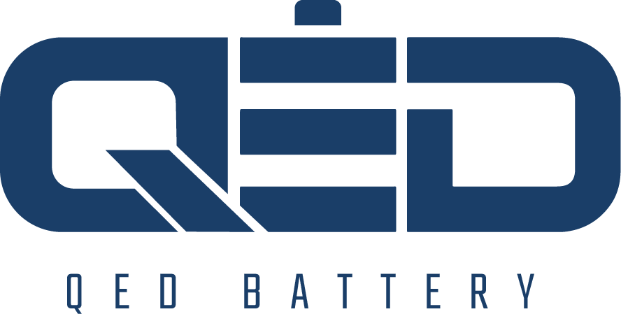 QED Battery logo